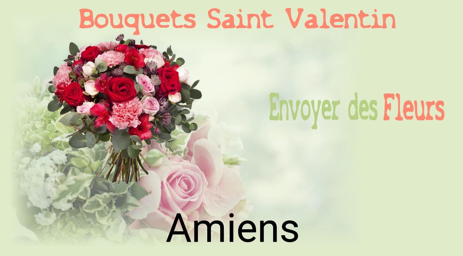 Roses de Saint-Valentin livrées à Amiens
